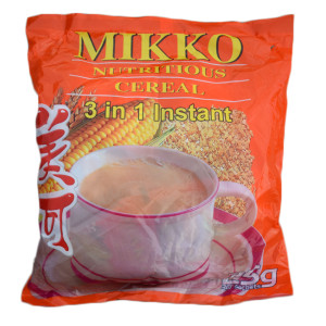 Mikko Nutritious Cereal 3 in 1 Instant Pack of 30 pieces Set of 100 Packets